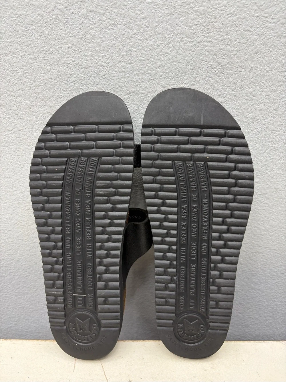 Mephisto black leather